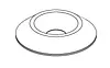 Washer countersunk 3/16"
