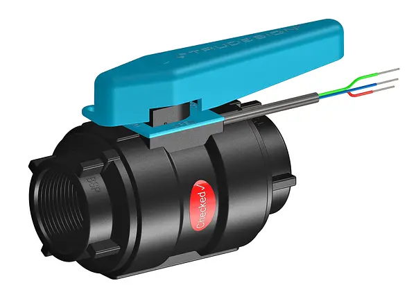 Ball Valve Position Monitored