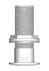 Skin Fitting Long 1½" NPS Domed