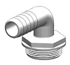 Aquavalve 90° 25mm 1½” BSP