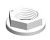 Nut backing ½" BSP