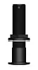 Skin Fitting Long 1" NPS Domed
