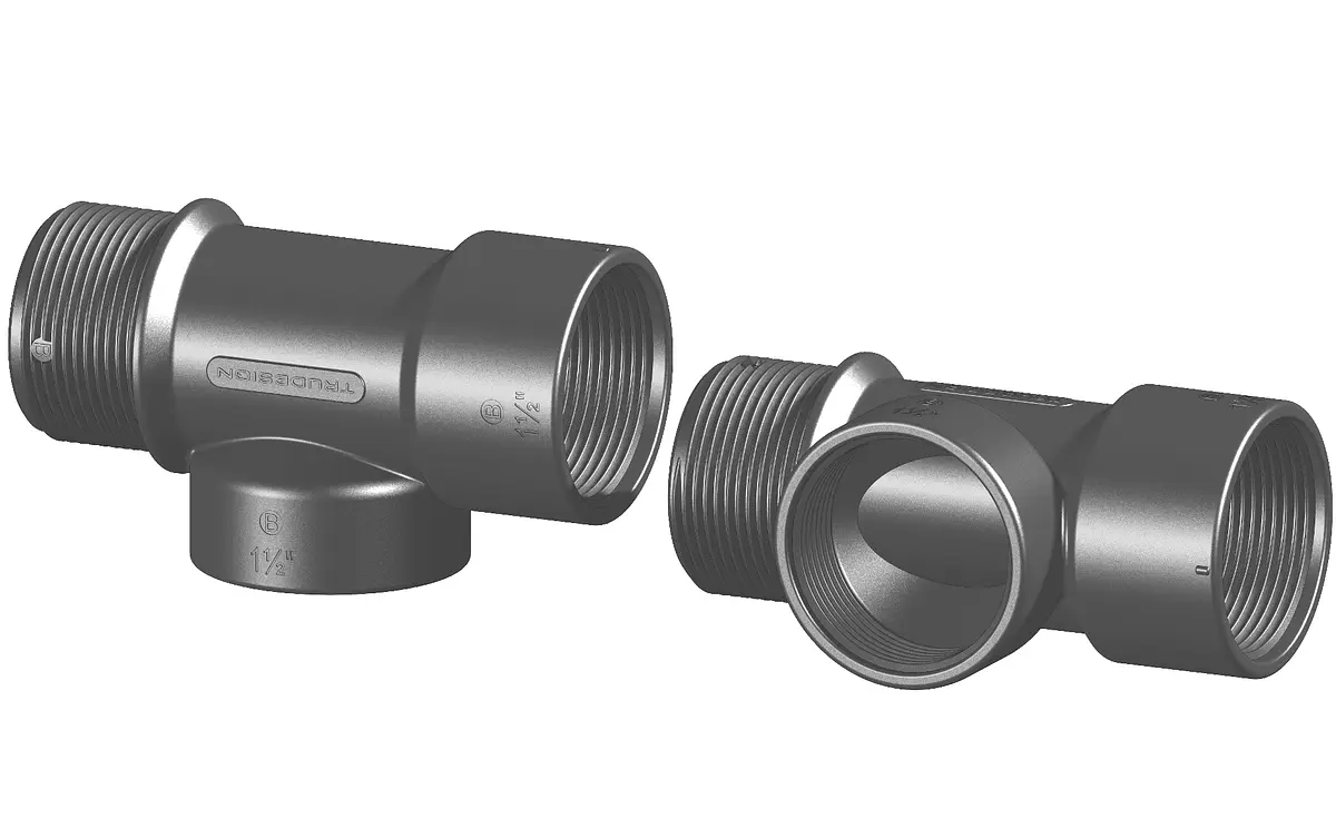 T Piece Connector M F F