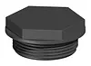 Plug 1½” BSP Black